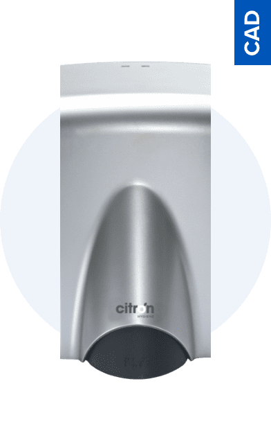 Manual Hand Soap Dispenser - Silver